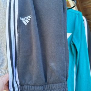 Black- boys/girls Adidas sweats